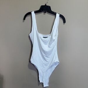 SHEIN White Bodysuit  Size Small